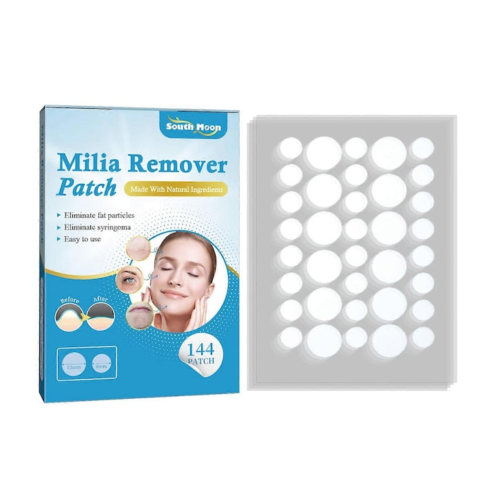 Plasturi pentru indepartarea miliarului  144 bucati  ingrediente naturale  pentru fata si corp  13g