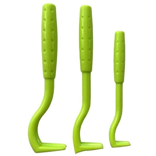 Set 3 instrumente de indepartare capuse  Sunmostar  Plastic  Verde