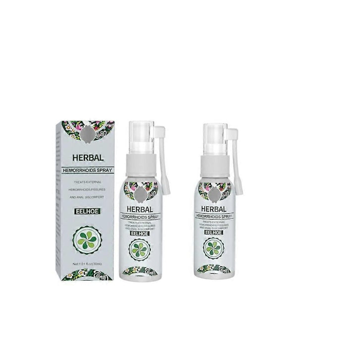 Spray natural pentru hemoroizi  30ml  set 2 bucati  formula din plante