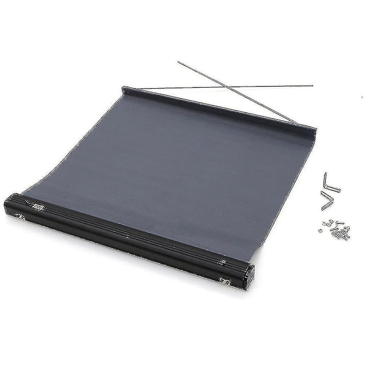 Cort de acoperire pentru rulote  23cm  negru  set montaj inclus