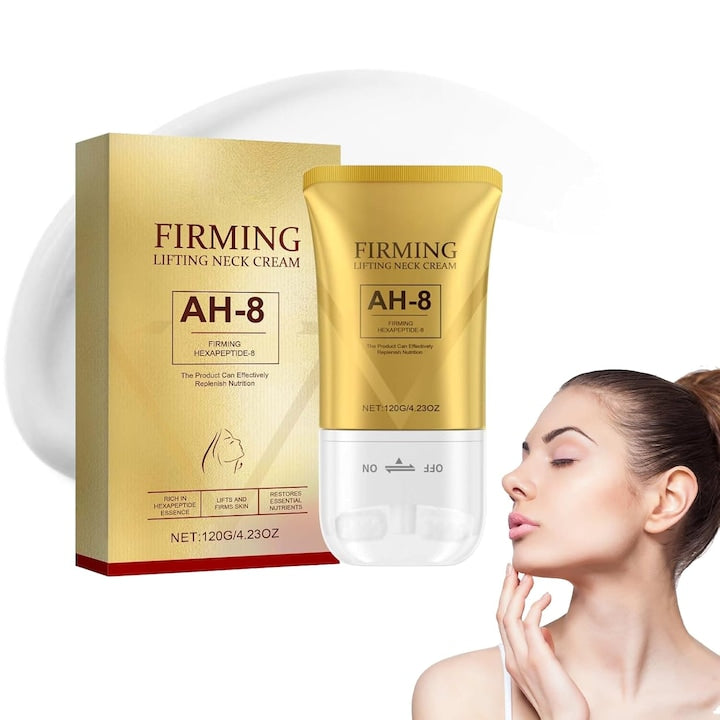Ah-8 Crema Firmanta pentru Gatul Crepey. Comfort de ingrijire a corpului. Crema pentru gat  Ah-8 Lotiune hidratanta si stransa Repararea pielii cosmetice