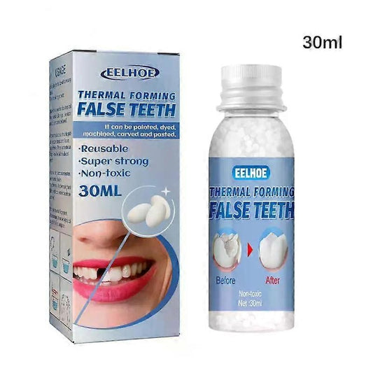 Set adeziv pentru proteze dentare  30g  reparare temporara din rasina  unisex  pentru petreceri Halloween