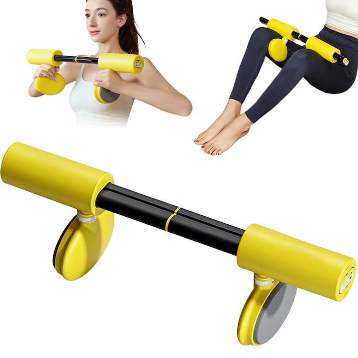 Juksun Pelvic Muscle Exerciser, Adjustable Resistance, 360° Rotational Design, for Postpartum Recovery, Thigh and Buttock Exercises, Yellow