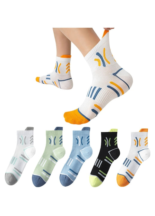 OEM - Sosete barbati  set de 5 perechi  multicolor  marime 36-44 12 rate cu 0% dobândă