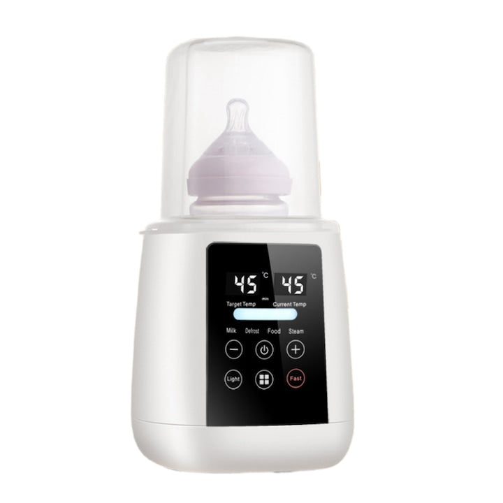 Fantasy 6-in-1 Multifunction Bottle Sterilizer with Fast Heating, Temperature Control, 14x12.8x24cm, White