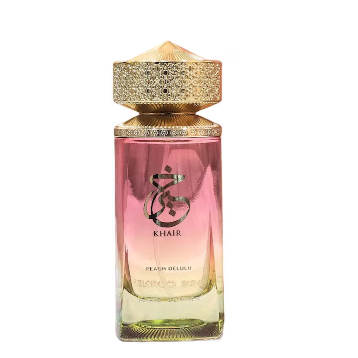Apa de Parfum Khair Peach Delulu by Paris Corner, Unisex, 100 ml