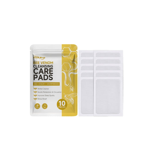 Plasturi detoxifiere South Moon cu venin de albine si extract de artemisia  set 10 buc.Set plasturi detoxifiere pentru picioare