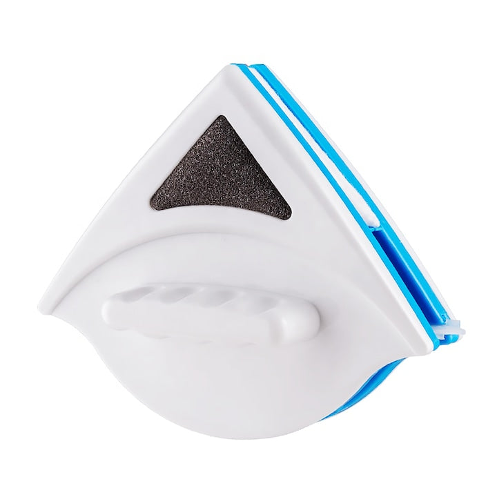 Curatator magnetic geamuri pe ambele parti  dispozitiv curatare geam  stergator magnetic cu sfoara siguranta  pentru geam simplu
