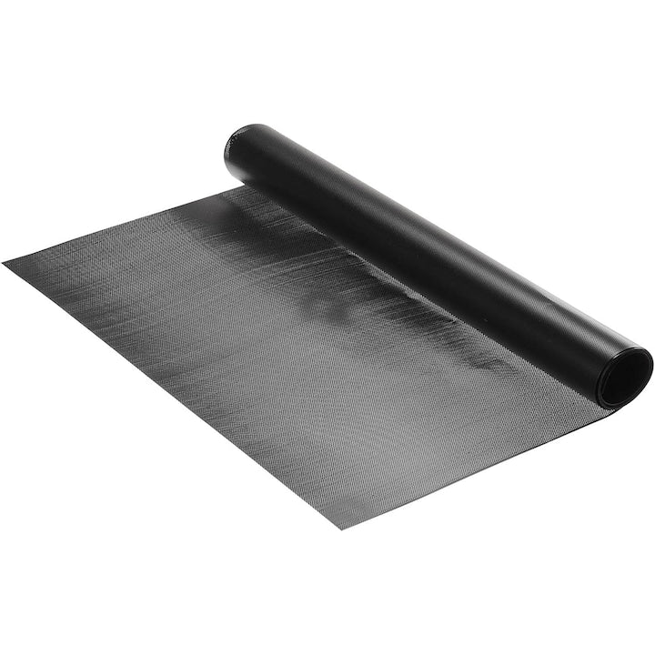 Filtru carcasa PC  plasa de praf perforata din plastic PVC  30 x 100cm  negru