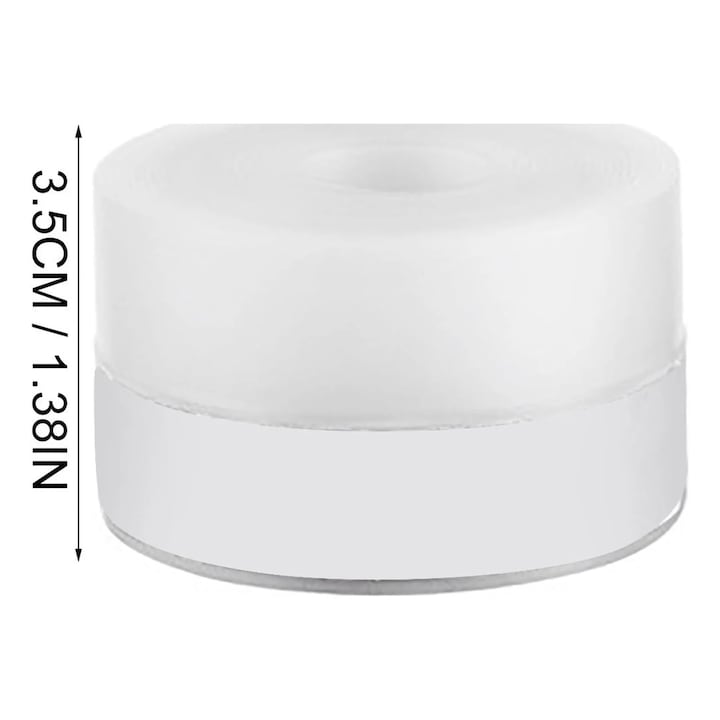 Banda etansare usi YANYXR silicon transparent 3m 10x6x4cm