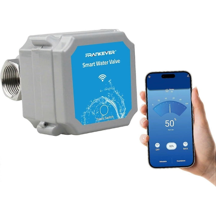 Robinet inteligent pentru apa  3/4 inch  control WiFi  Dn20  sistem wifi
