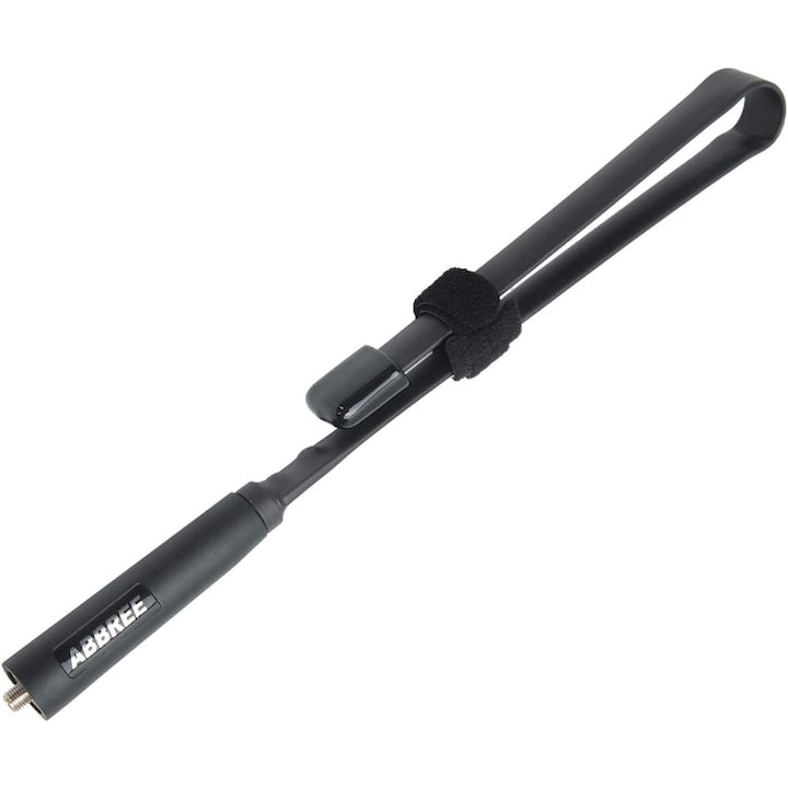 Antena tactical ABBREE  48 cm  pentru statii Baofeng UV-5R UV-82 888’s  Negru
