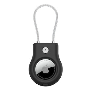 Belkin Secure Holder with Wire Cable for Apple AirTag Black