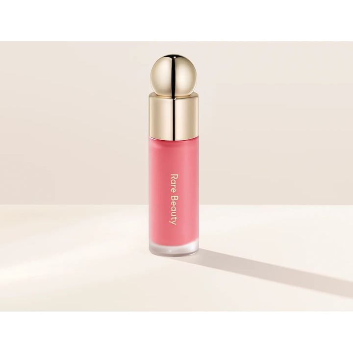 Pudra fard de obraz Rare Beauty  nuanta Happy - roz deschis (dewy)  7.5ml