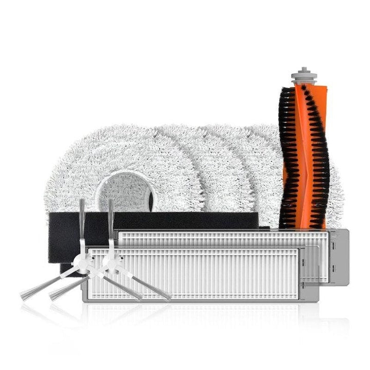 Set accesorii aspirator EZVIZ RS2  perie  filtru HEPA  perie de margine  laveta mop