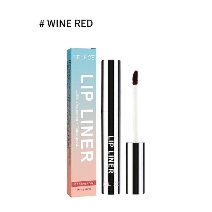 Creion de buze  EELHOE  Rezistent la apa  Hidratant  Visiniu  5ml