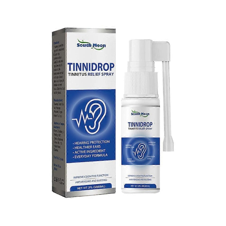 Spray pentru Urechi Tinnidrop  60ml  Extracte Naturale  11.8x3.5x3.5cm