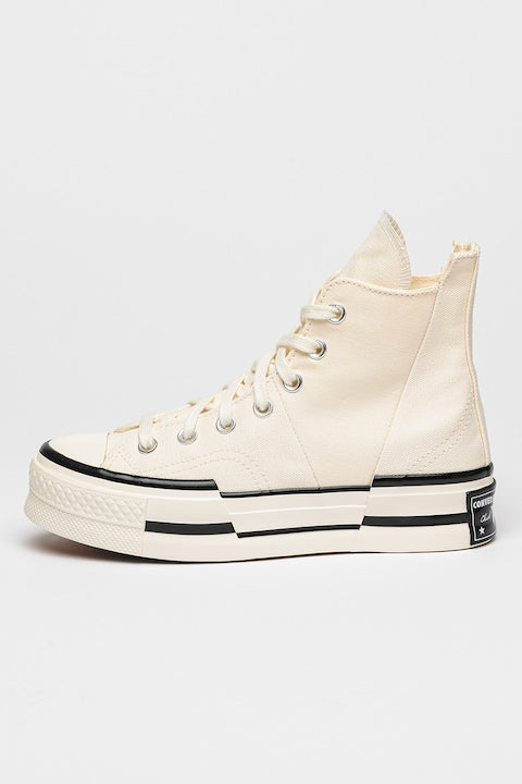 Converse - Chuck 70 Plus Unisex Canvas Low Top Sneakers - Off-white - 12 interest-free installments