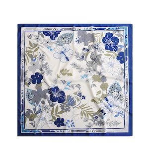 OEM - Esarfa dama  Matase  90x90cm  Multicolor