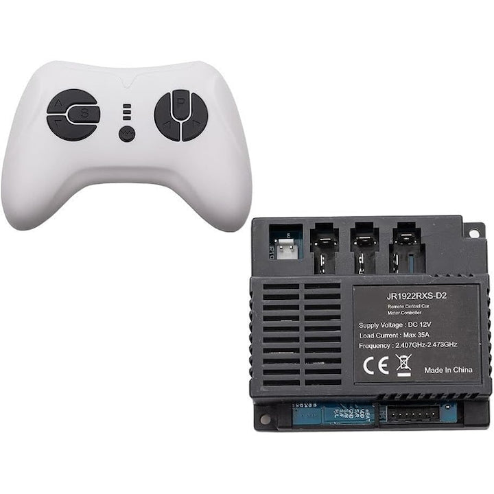 Set telecomanda si receptor Duueyct pentru masinuta electrica copii 12V  ABS metal  2.4G  fiabilitate ridicata