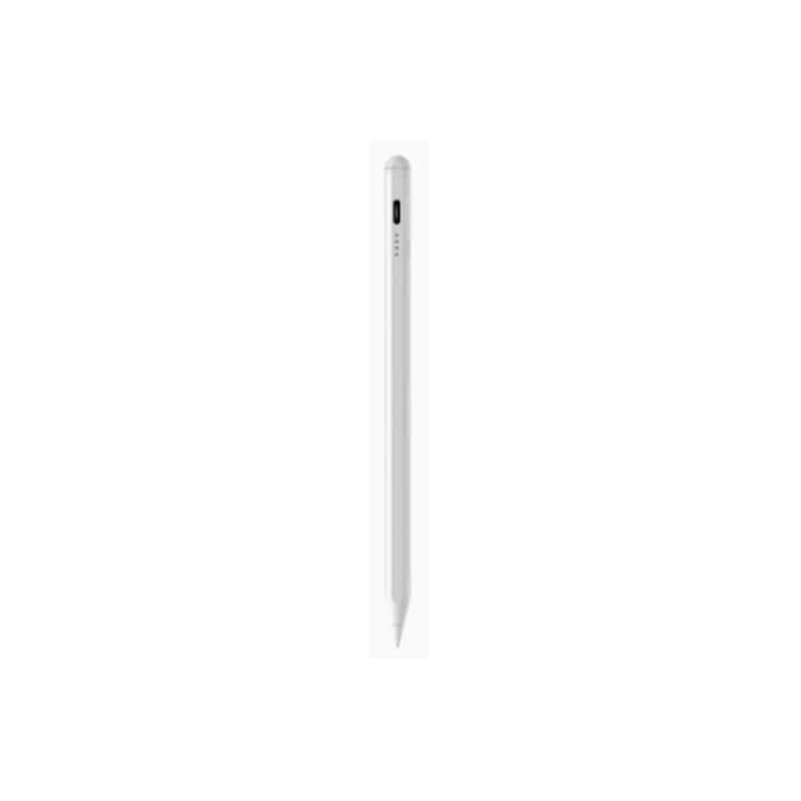Universal Active Capacitive Stylus compatible with iPads, Android phones and tablets – White
