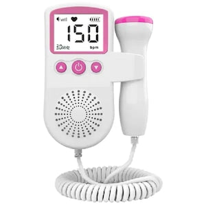 Monitor Fetal Doppler Pentru Gravide  Rohs  Monitorizare Functii Vitale Fat Intrauterin  Detectare Batai Inimii Fatului  Monitorizare Ritmul Cardiac Al Bebelusului  Portabil  Zero Radiatii