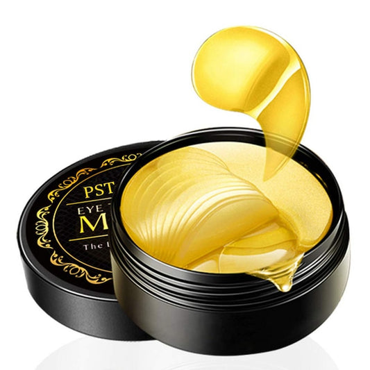 Mască Hidrogel pentru Ochi cu 24K Gold, Acid Hialuronic și Colagen