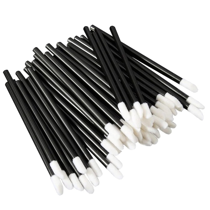 Set 300 aplicatoare cosmetice  negru