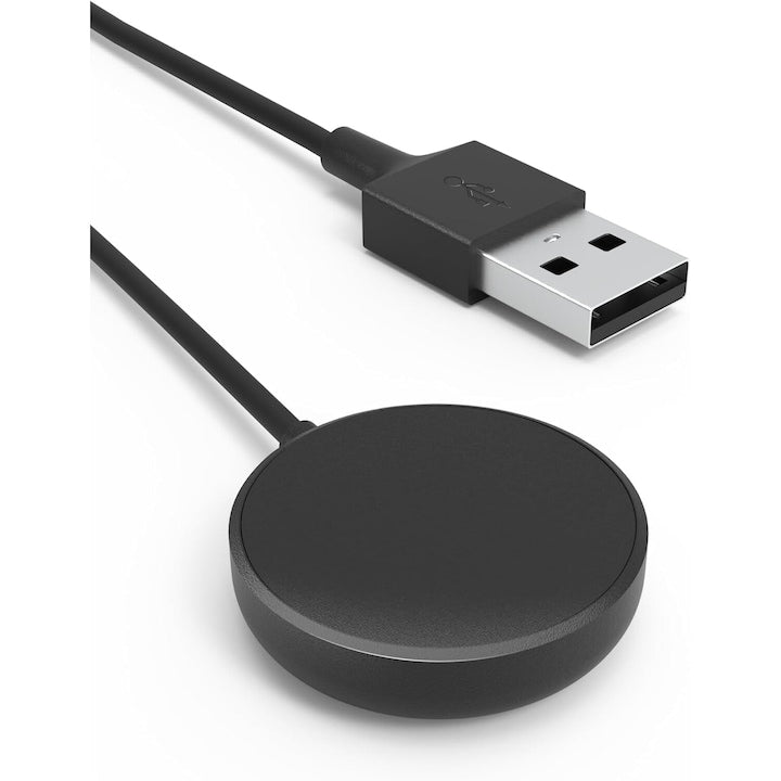 Charger for Samsung Galaxy Watch 7/6/5/4/3/Active 2/Active 1, 100 cm magnetic USB cable, overvoltage protection, multicolor