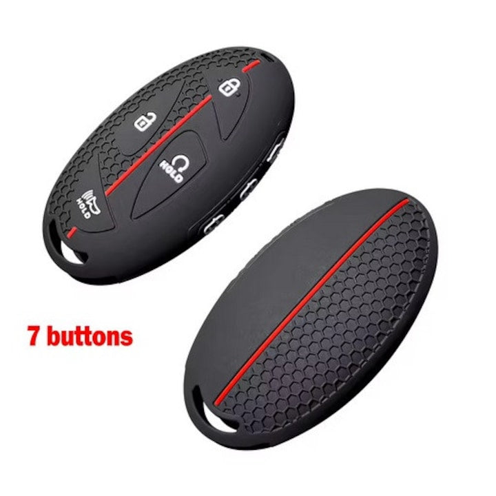 Hyundai Kona EV N-Line Tucson 2025 Grandeur GN7 Ioniq 6 Santa Fe MX5 StubHub 2024 7-Button Key Fob Cover