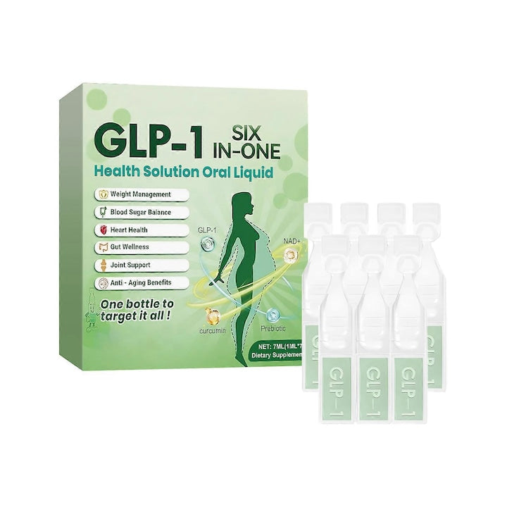 Set de 7 fiole de slabit GLP-1  formula naturala  ingrijire delicata  fara chimicale  pentru piele sensibila  4 bucati