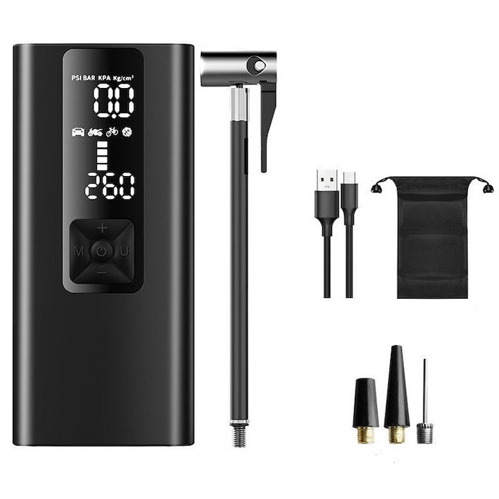 Portable Air Compressor XIUWOO ABS 120W 10.3 bar Digital Display Black