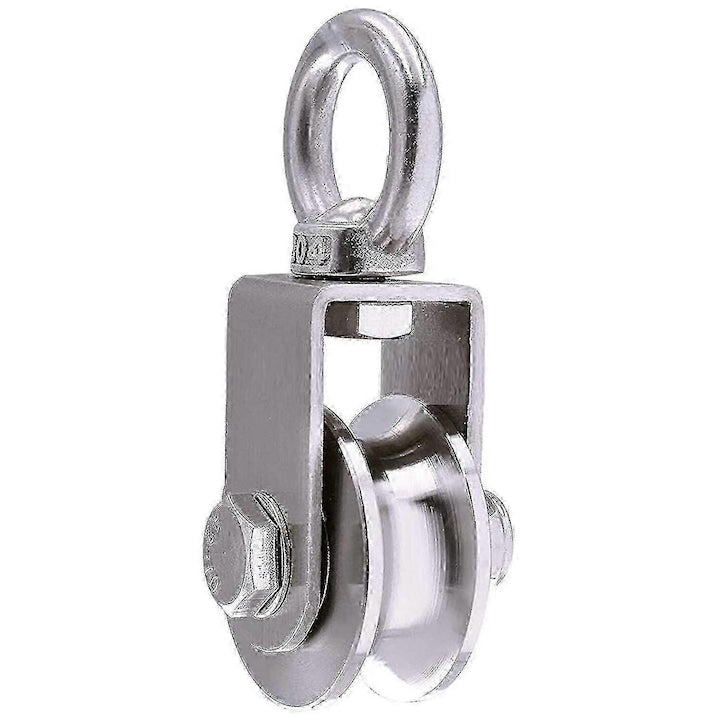 Snatch block 500kg 2 stainless steel bearings 48mm