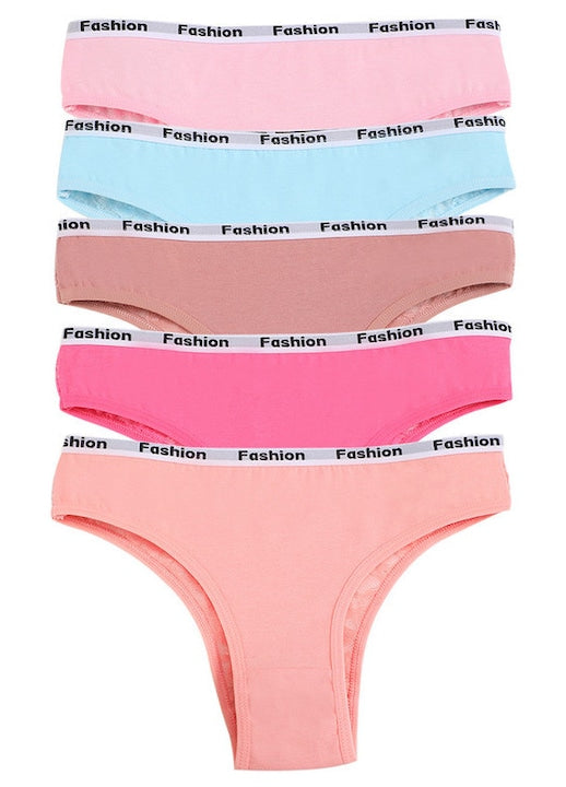 OEM - Set 5 chiloti dama  multicolor  Multicolor