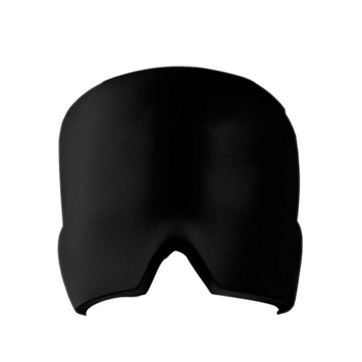Migraine Headache Compress Mask, Double-Layer Fabric, Tension Relief, Gel, One Size, Cold/Hot, Black