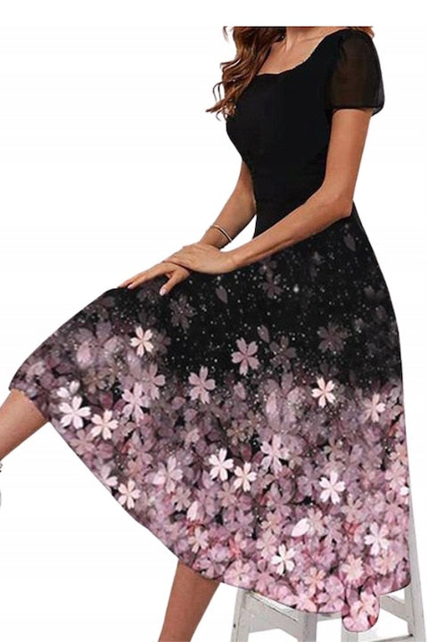 OEM - Floral Dress 1 12 installments with 0% interest
