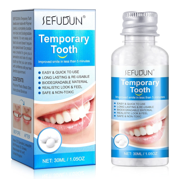 Granule reparare dentara  Sefudun  umplutura temporara  portabila