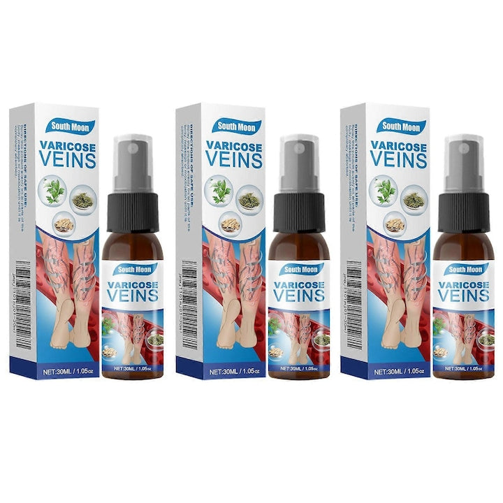 Spray pentru vene varicoase  30ml  set 3 bucati  extract natural  eficient