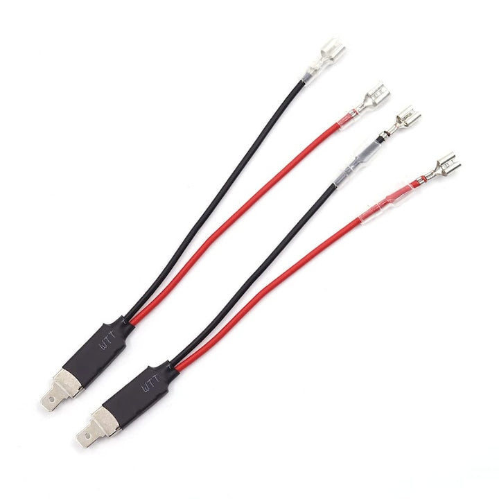 Set 2 Adaptor LED H1/H3  PsAyl  DC 12V-24V  cablu 18.5cm  material ABS  rezistent la caldura