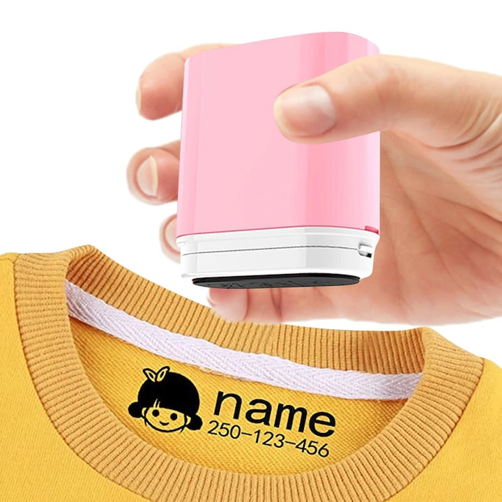 Stampila personalizata pentru haine  5.7x4.8x2.4cm  plastic