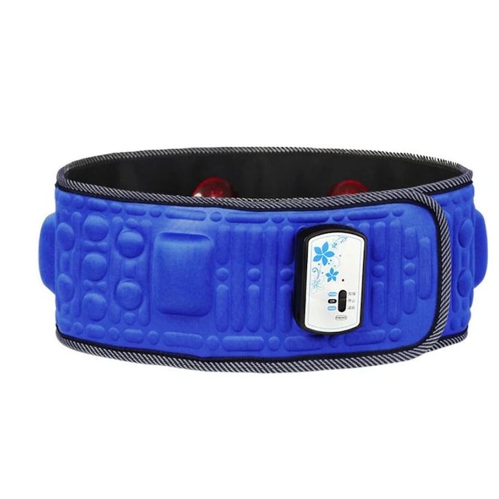 Centura de slabit YANYXR  vibratii X5  albastru  130x13cm