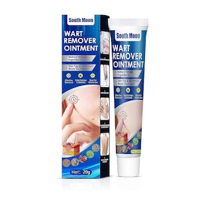 Crema de indepartare a negilor  20g  portabila  potrivita pentru toate tipurile de piele  albastra  12.5x3cm  South moon