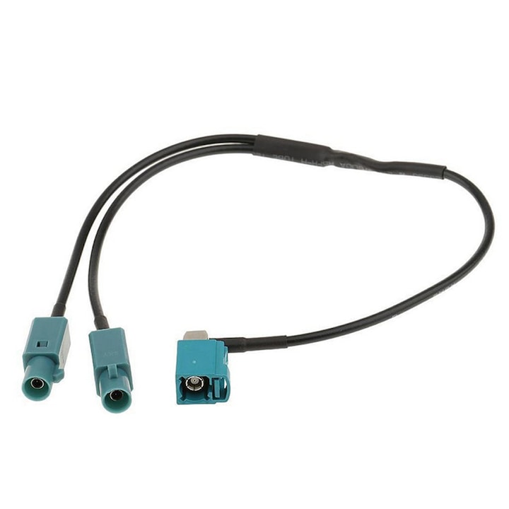 Adaptor Antena Conector 2xFakra-Fakra  pentru VW Skoda Audi  MFD2 MFD3 RNS300 RNS310
