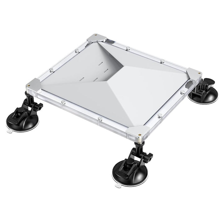 Kit de montare Starlink Mini pentru masina  suport cu ventuza  pentru Starlink Mini Dishy  Potrivit pentru Masina  Camper  Barca si Camion cu Acoperis din Sticla