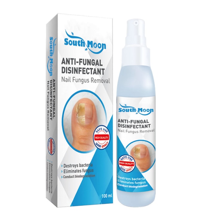 Dezinfectant antifungic pentru indepartarea ciupercii unghiilor  spray pentru repararea unghiilor de la picioare  indepartarea anti-infectiilor  nutritie lichida  anti-paronichia  onicomicoza  ingrijirea picioarelor  100 ml