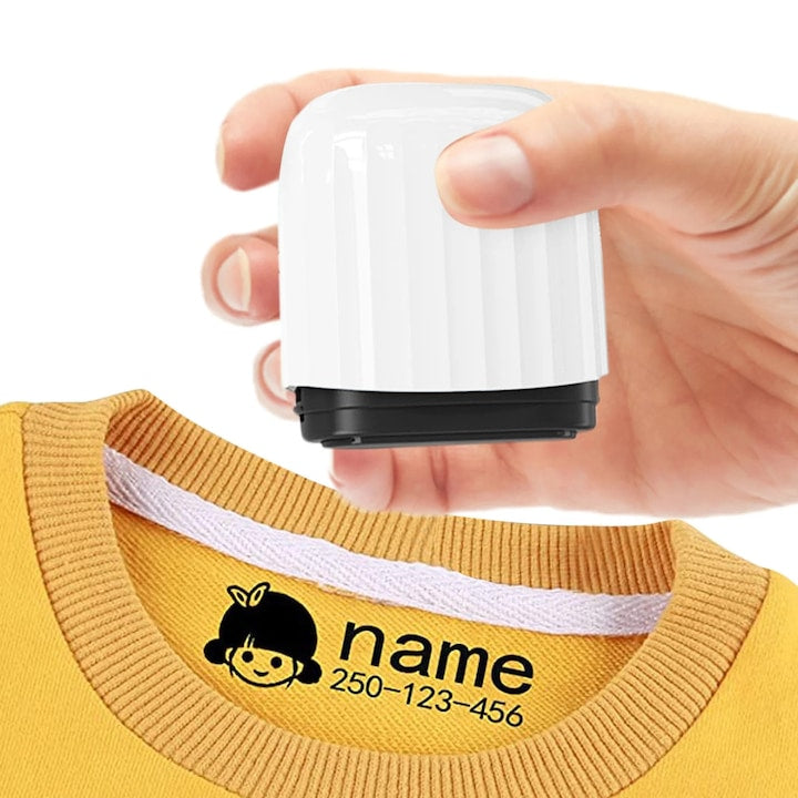 Stampila personalizata pentru haine copii YANYXR  plastic  5.7x4.8x2.4cm  colorata