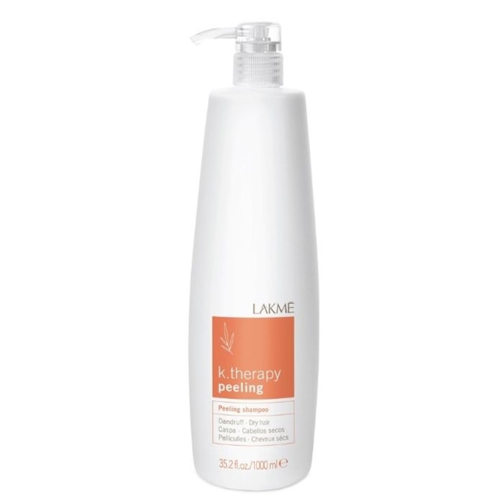 Sampon antimatreata pentru par uscat  Lakme K.Therapy - Peeling  1000 ml