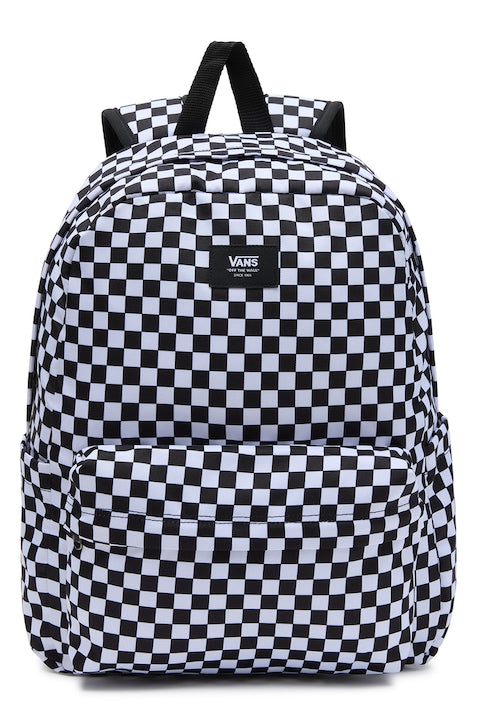 Vans Old Skool Checkered Backpack - 22L White Black