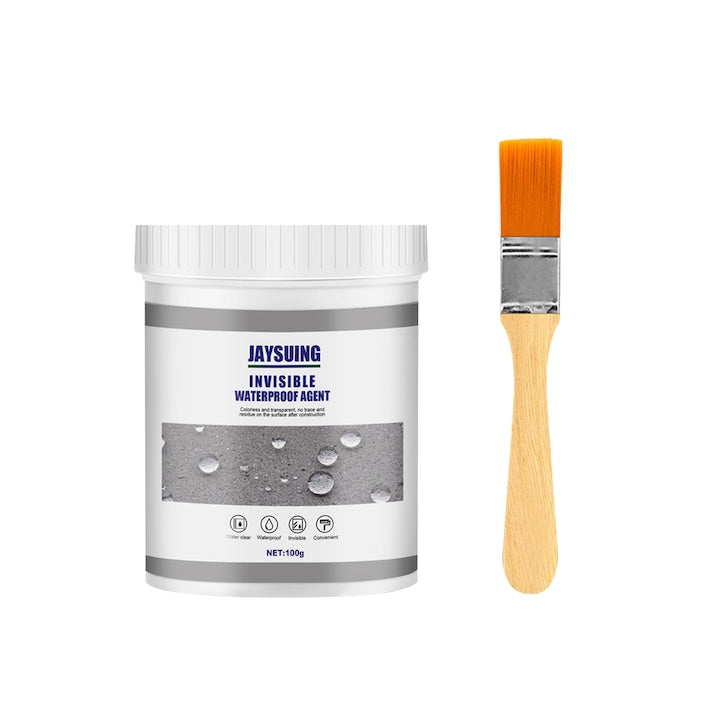 Agent impermeabil invizibil  acoperire transparenta din poliuretan  agent de etansare super puternic  agent anti-scurgeri invizibil pentru crapaturi si scurgeri  pentru acoperisul baii de acasa (transparent  3.5 FL OZ)