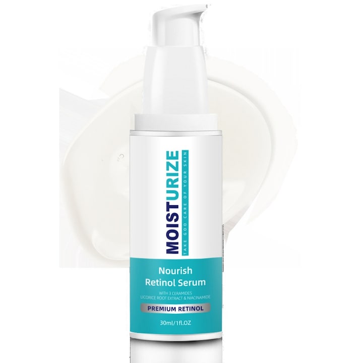 Serum facial cu retinol Fencodew 30ml  fermitate  hidratare  pentru toate tipurile de ten